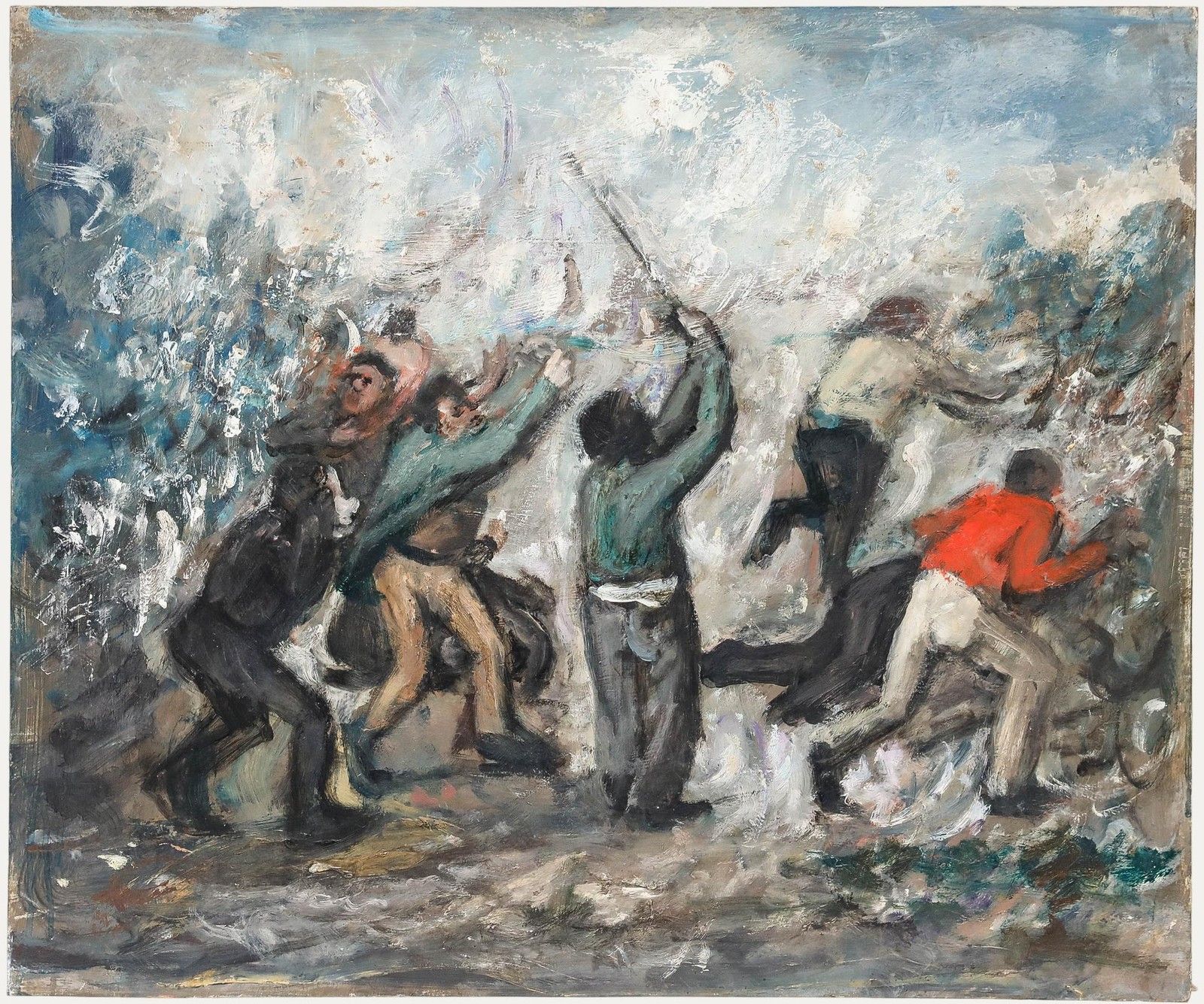 George Weissbort (1928 2013) 20th Century Oil, Frenzy