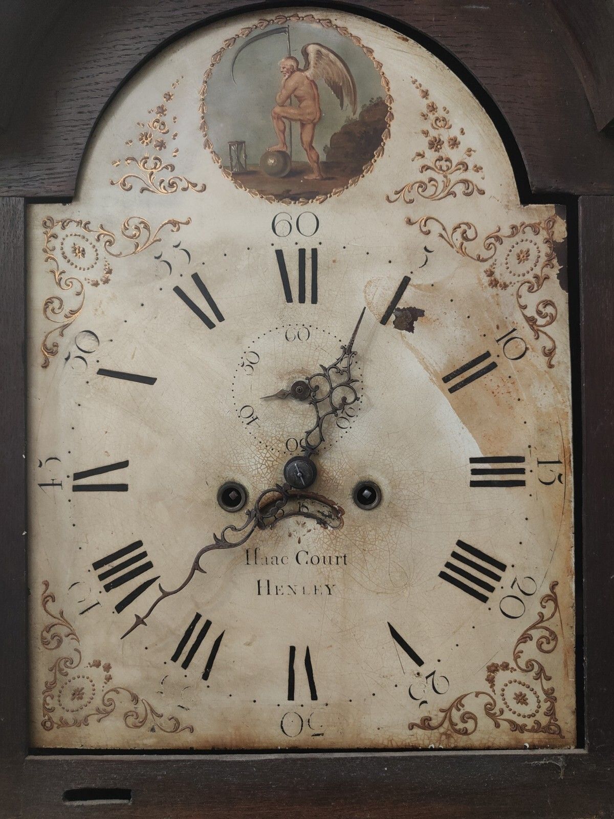 Home Decor Antique Longcase Grandfather Clock Isaac Court Of Henley In Arden photo