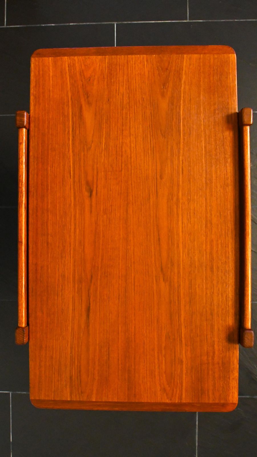 Swedish Rulle Teak Serving Cart By Källemo 1960s photo buy