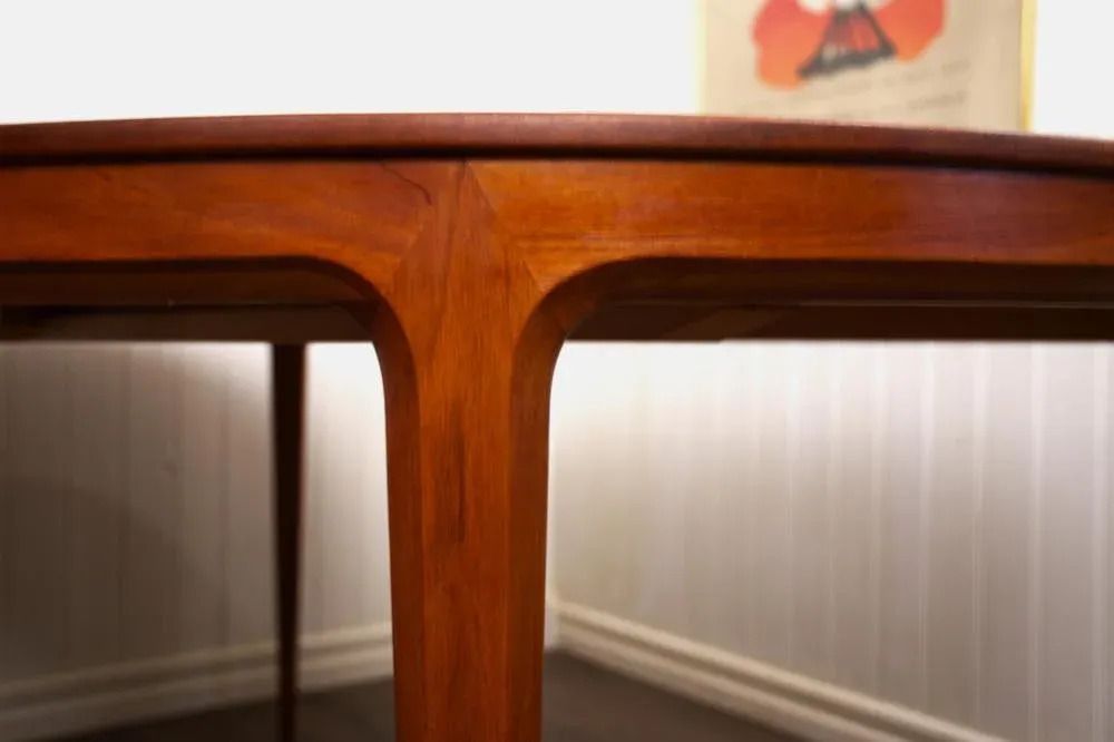Swedish Teak Dining Table "Facett" By Bertil Fridhagen For Bodafors, 1950s photo furniture