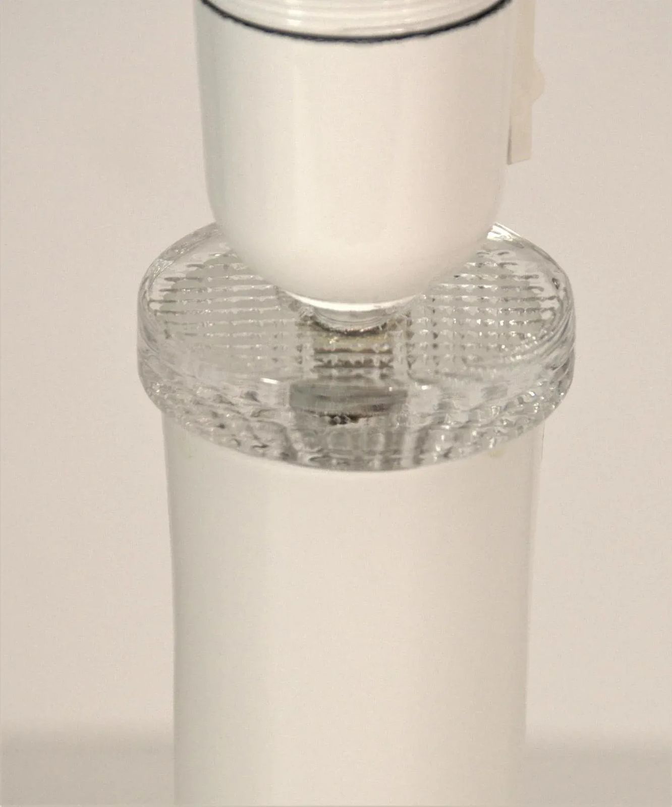 Large Art Glass Table Lamp By Johansfors, Sweden, 1960s photo buy