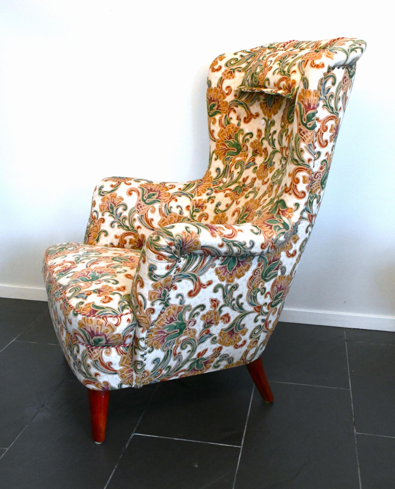 Midcentury Modern Swedish Lounge Chair, 1950s photo for sale