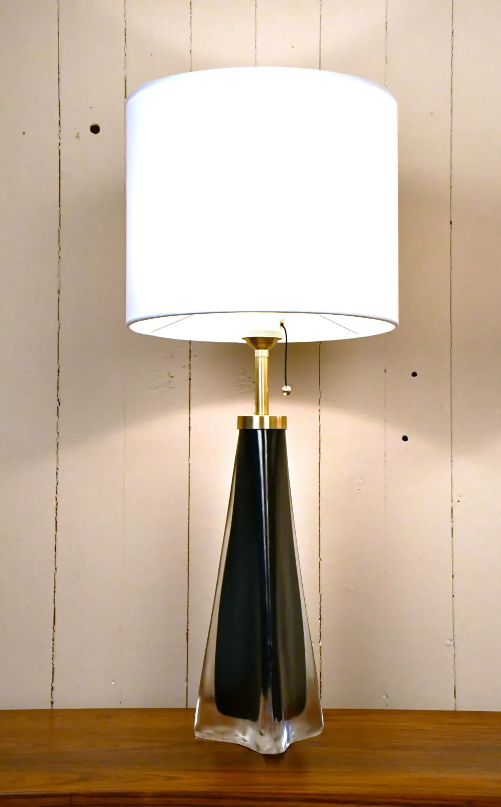 Large Swedish Art Glass Model Rd1319 Table Lamps By Carl Fagerlund For Orrefors, 1950s, Set Of 2 photo 2112.0