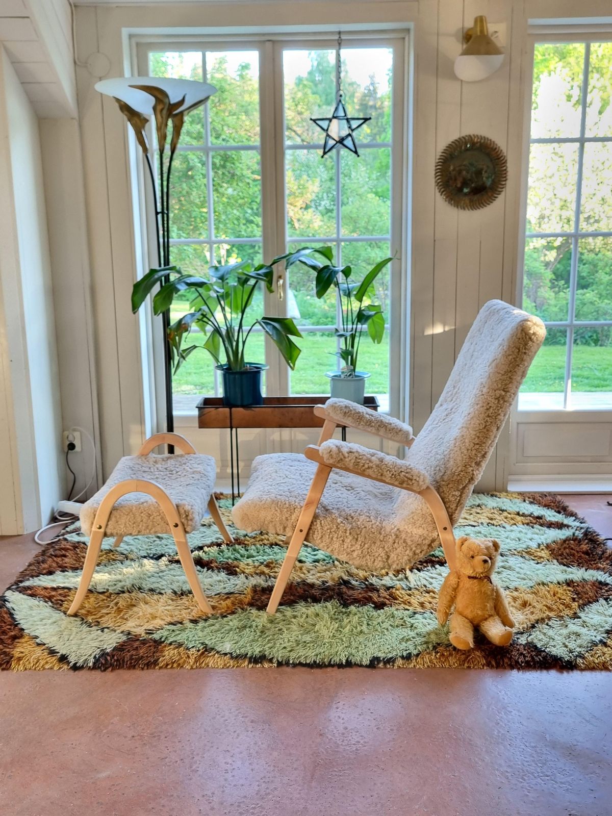 Vintage Benno Lounge Chairs With Ottomans From Ikea, 1970s, Set Of 4 photo 7316.0