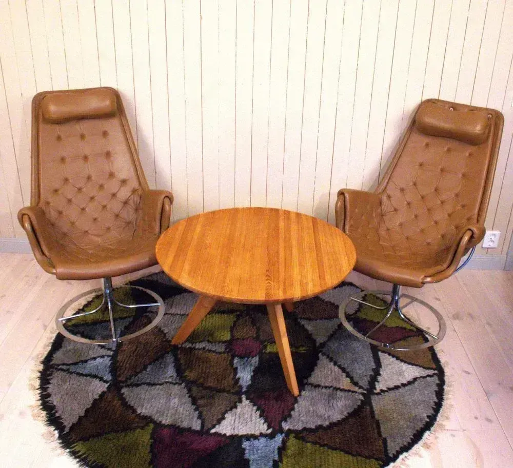 photo furniture Swedish Coffee Table By Carl Malmsten For Svensk Fur, 1950s