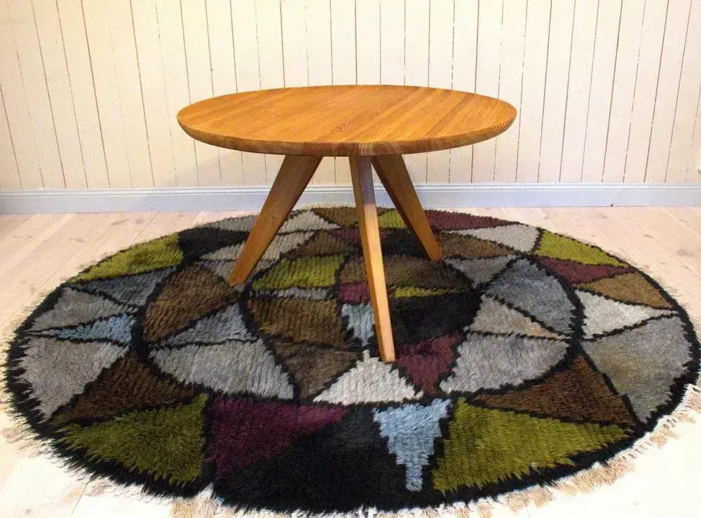 photo for sale Swedish Coffee Table By Carl Malmsten For Svensk Fur, 1950s