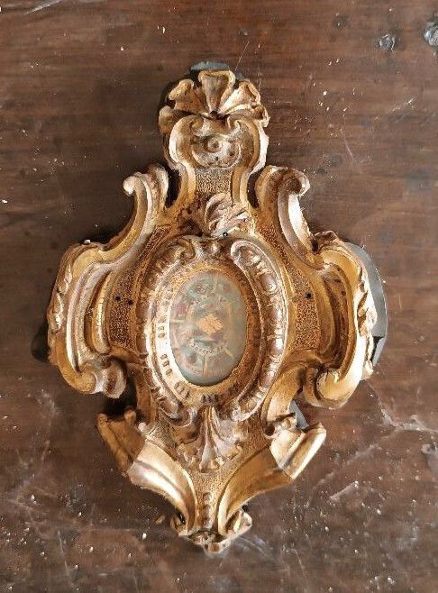 Ancient Relics With Reliquary, 18th Century And Earlier photo vintage
