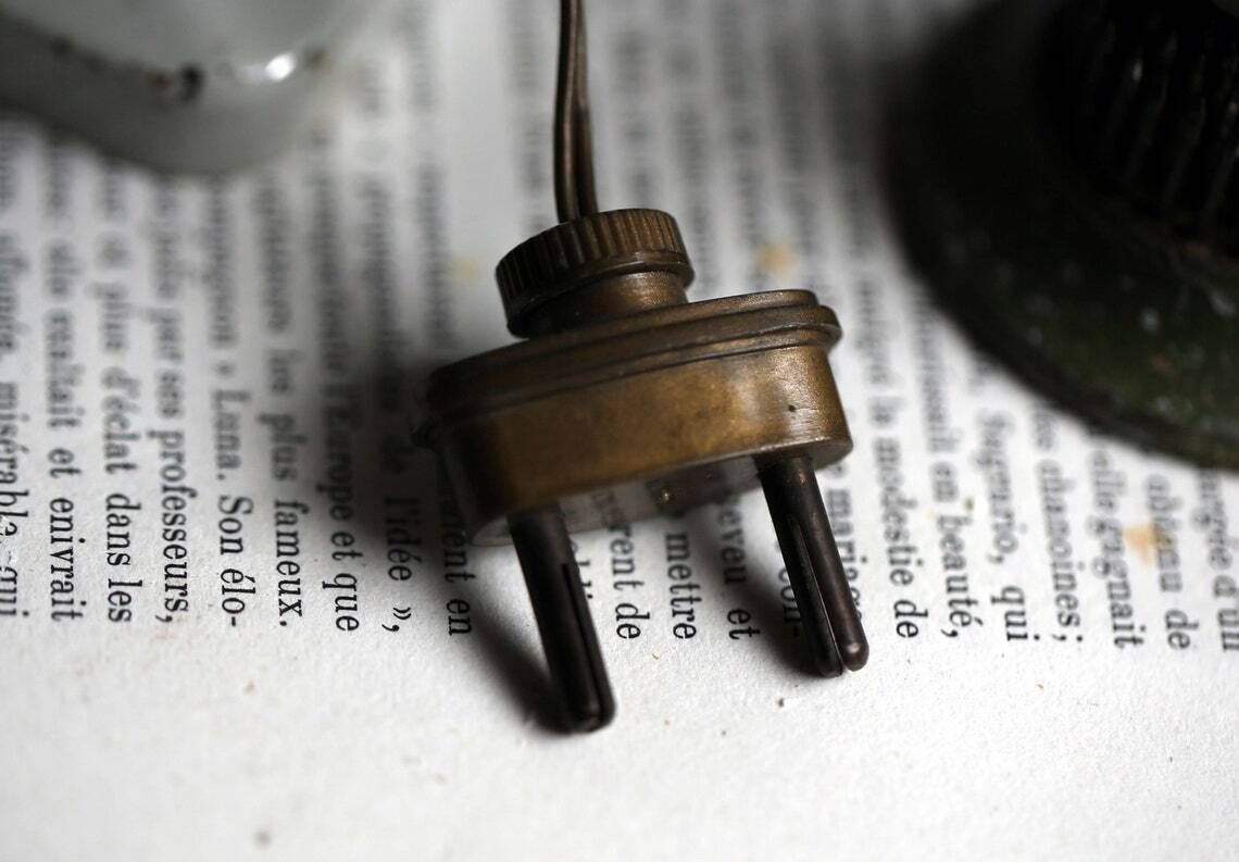 Small Gooseneck Lamp French Grey Vintage Desk Light Working Office Table Reading Lamp photo buy