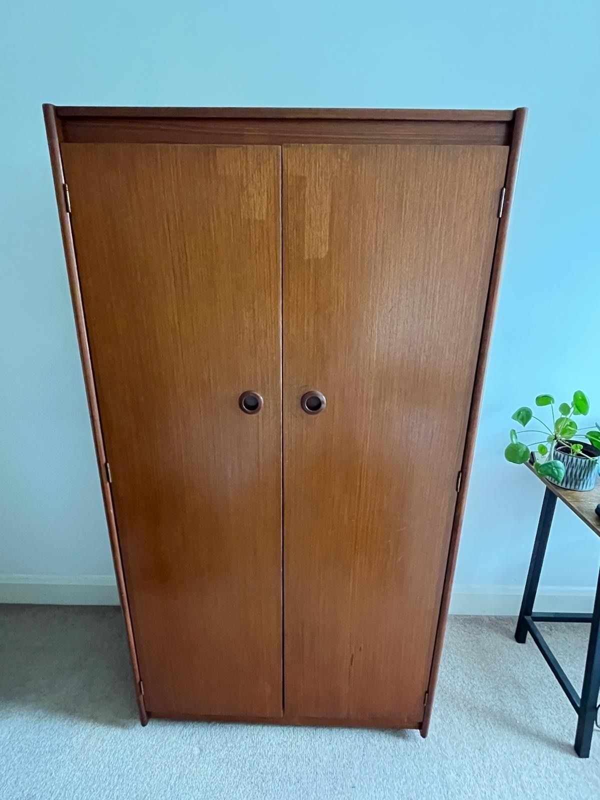 Mid Century Meredew Wardrobe, Mid 20th Century photo Furniture