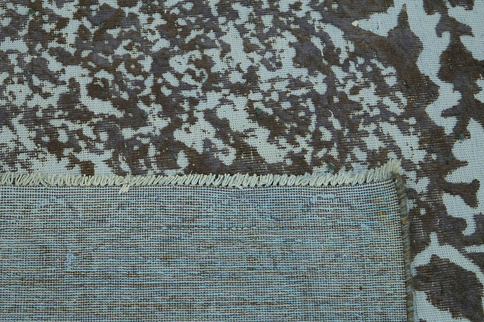Handmade Grey Overdyed Large Area Rug 292 Cm X 396 Cm photo buy