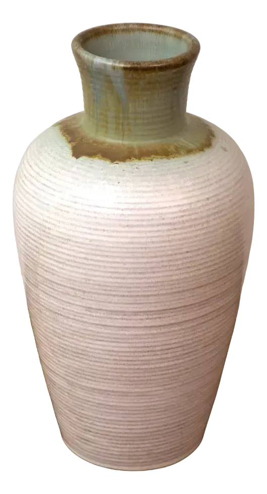 Large Swedish Ceramic Vase By Anna Lisa Thomson For Upsala Ekeby, 1940s