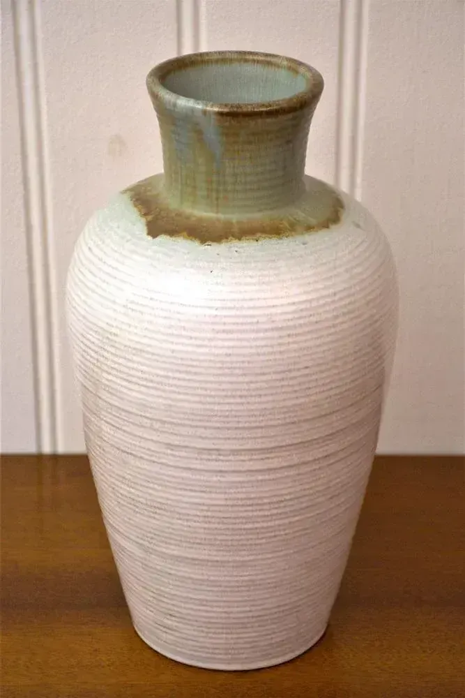 photo for sale Large Swedish Ceramic Vase By Anna Lisa Thomson For Upsala Ekeby, 1940s