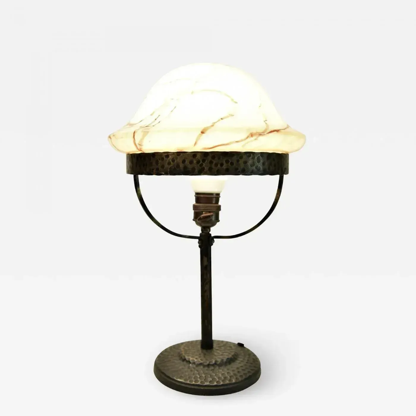 photo vinterior Art Nouveau Table Lamp From Jugendstil, Sweden, 1915s