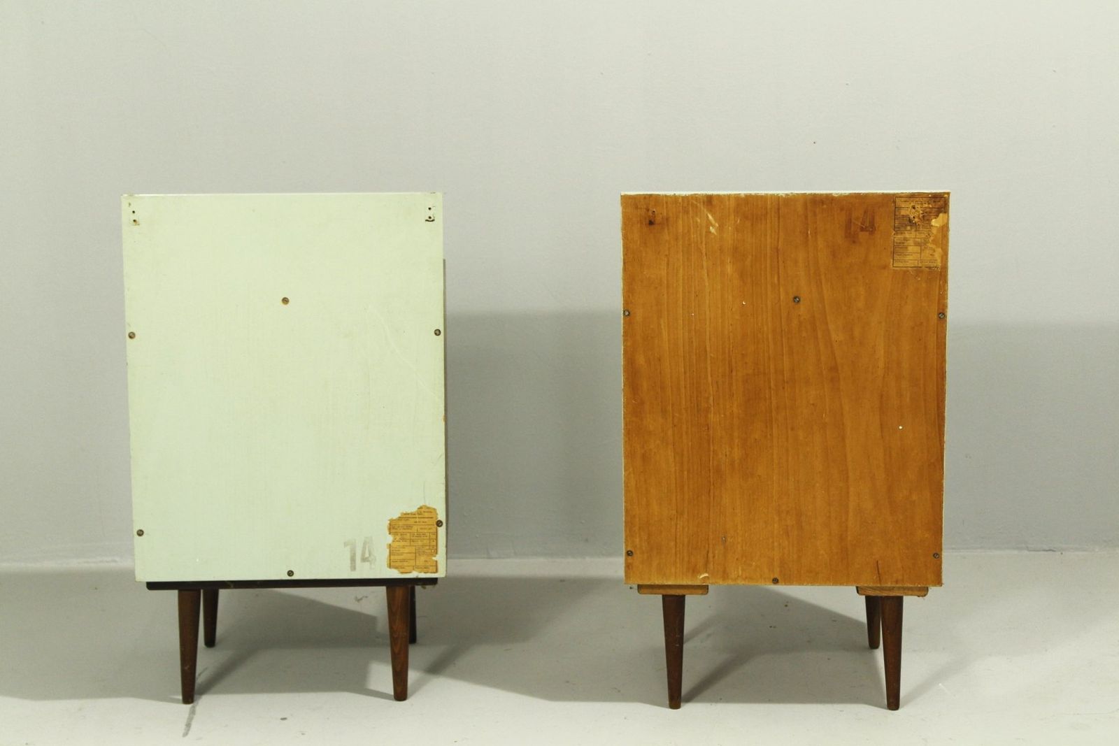 Bedside Tables From Up Závody, 1960s, Set Of 2 photo Furniture