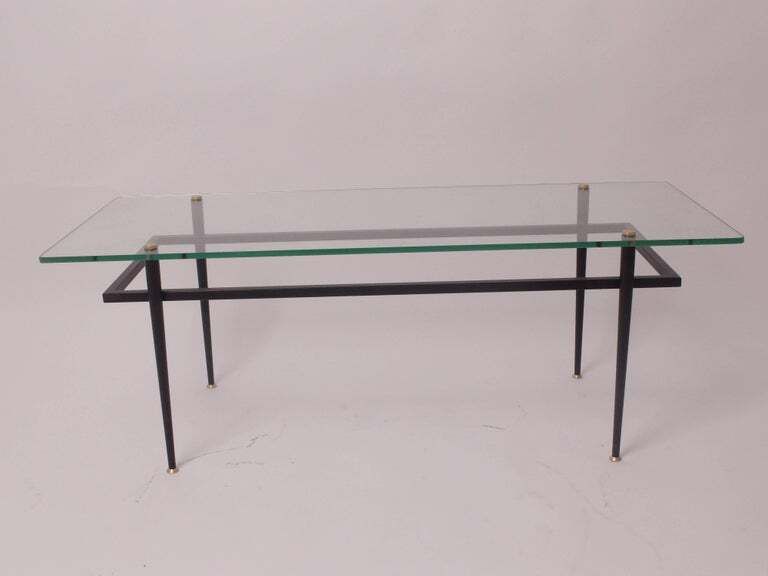 Roger Le Bihan French Coffee Table For Airborne, Minimalist Before Pawson photo vintage