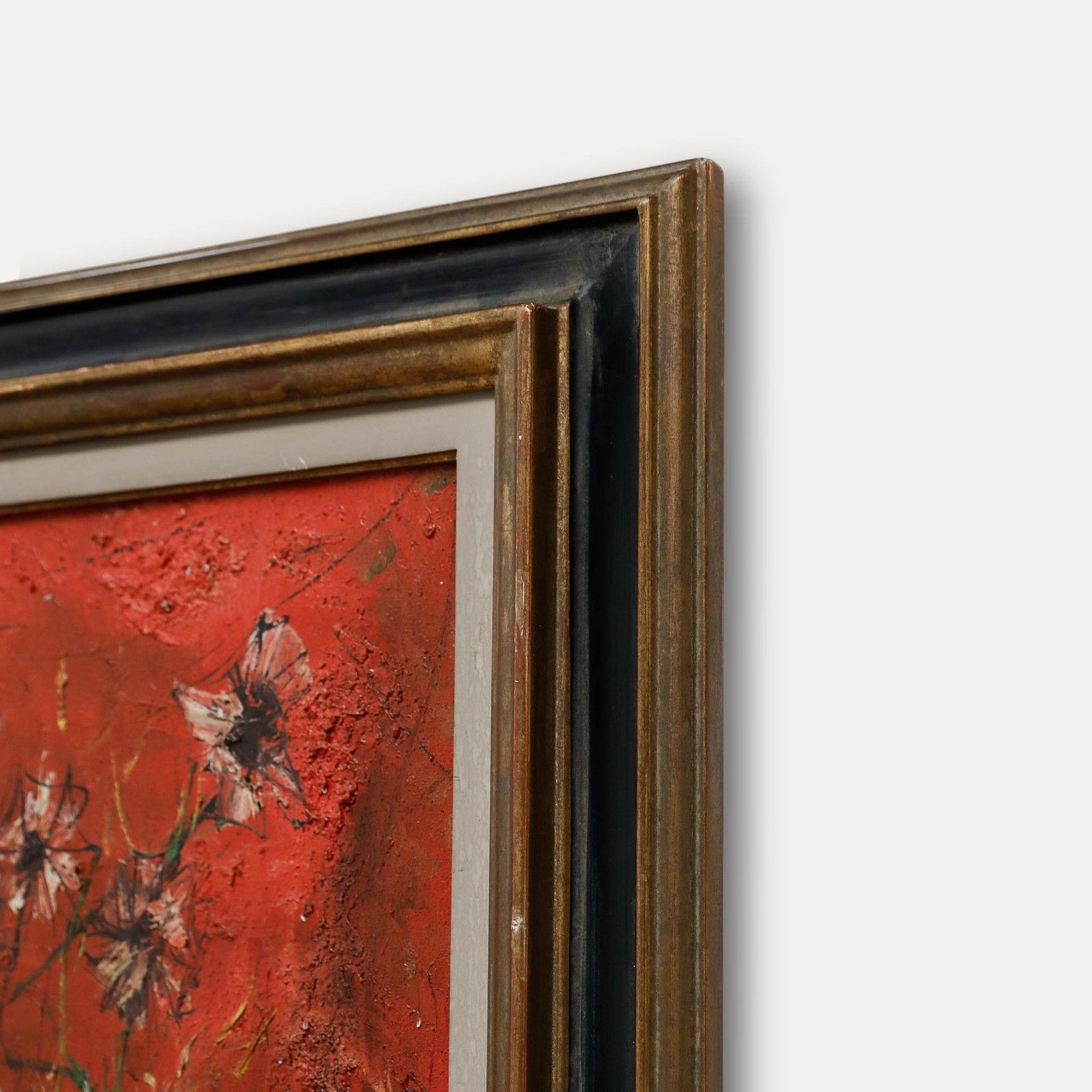 Jean Marie Gouttin (1922 1987)  Mid 20th Century Oil, Still Life In Red photo 395.0