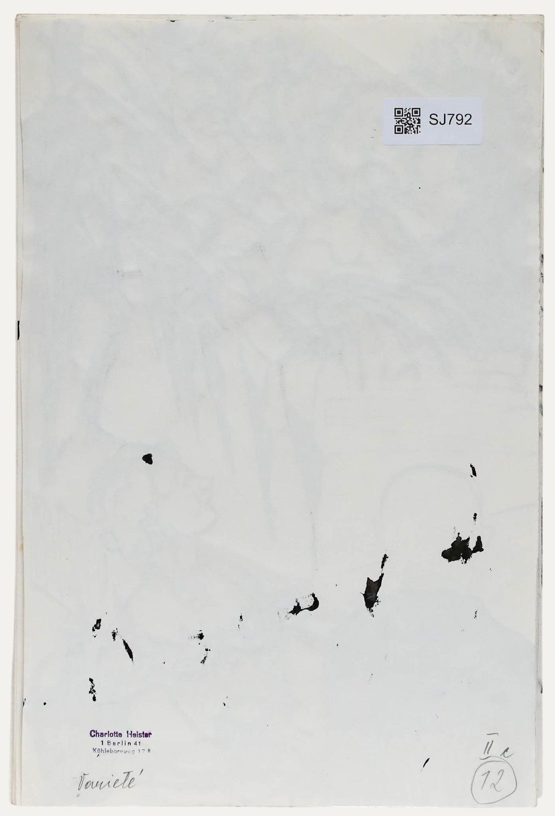 Charlotte Heister (1921 1998) Mid 20th Century India Ink, Showgirls photo for sale
