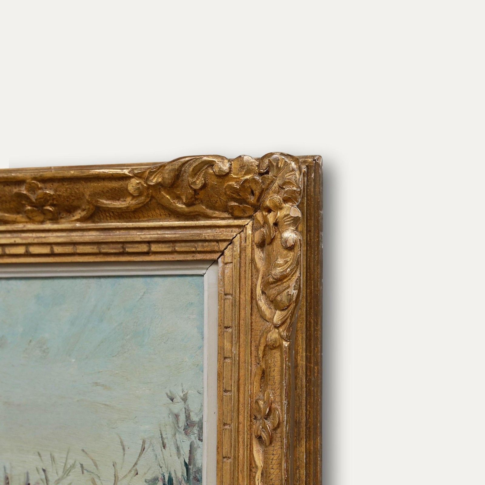 Georges Eugene Delhomme (1904 1989) 20th Century Oil, Joinville Le Pont photo 550.0