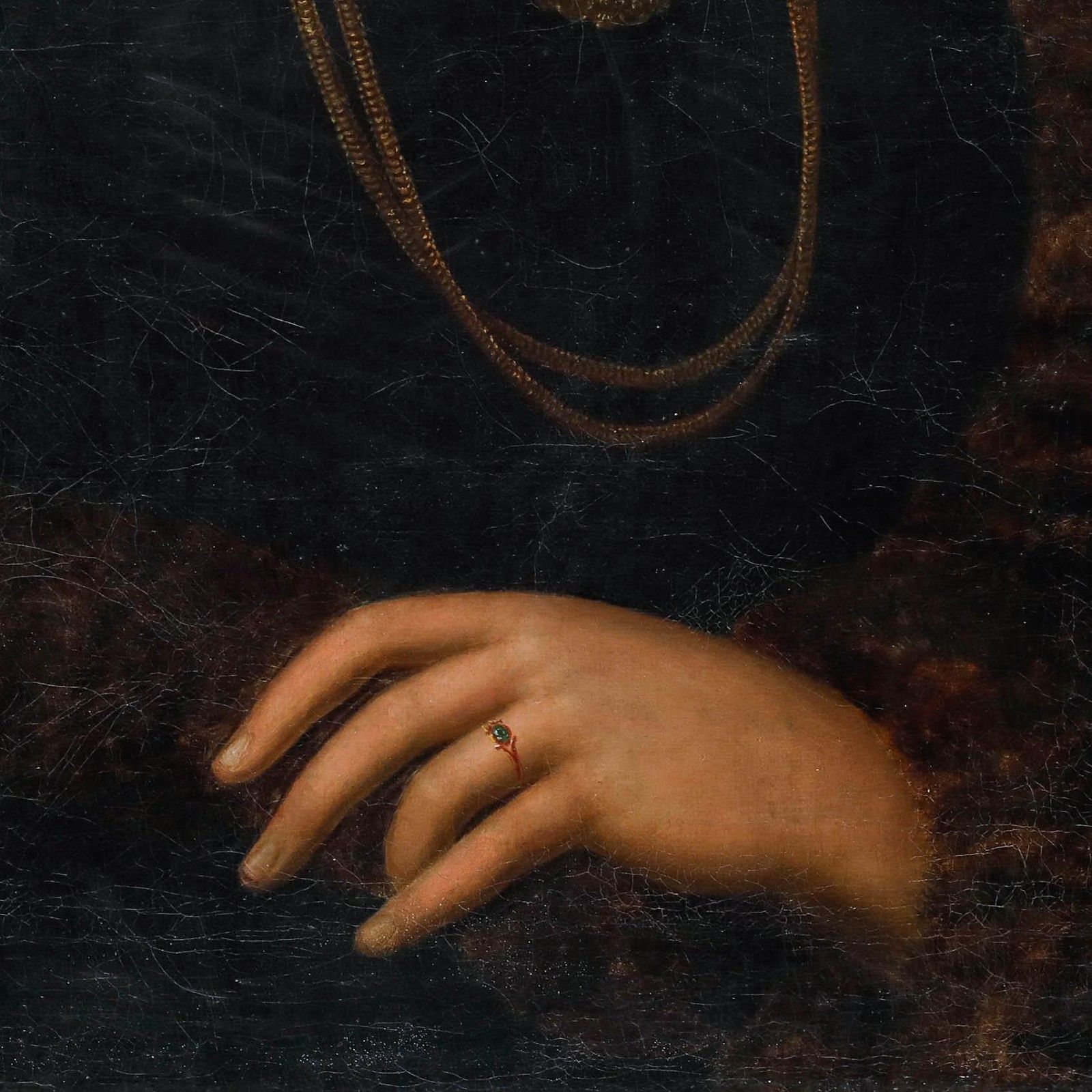 Rudolf Tanner (1781 1853) Fine 1840 Oil, Lady In Lace And Fur photo Art