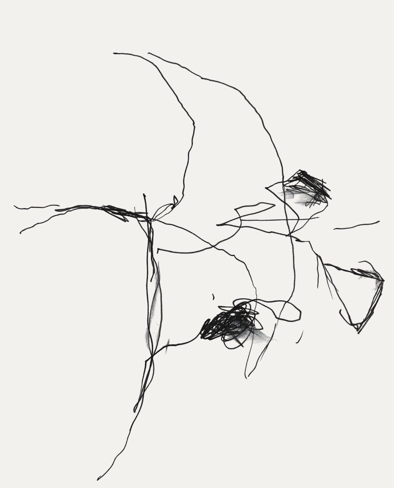 Julian Dyson (1936 2003) 20th Century Pen And Ink Drawing, Peak