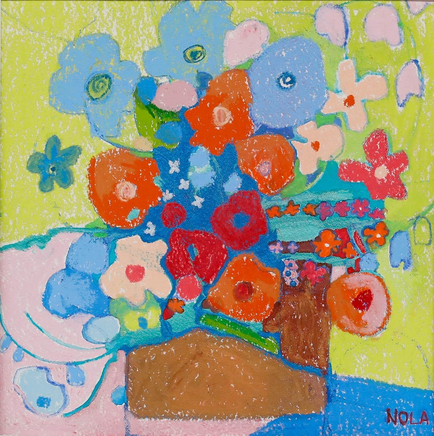 Nola Armstrong 20th Century Pastel, Summer Arrangement photo furniture