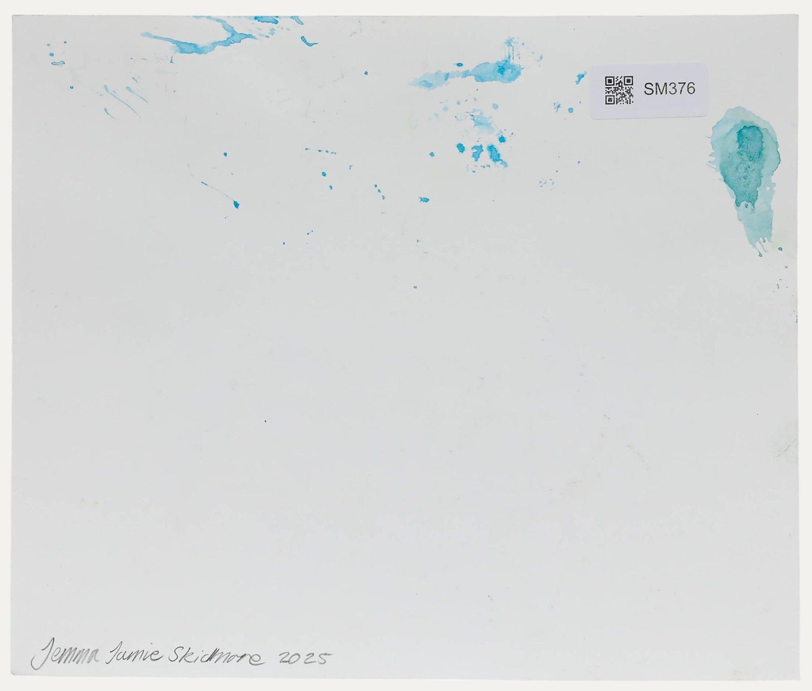 Jemma Jamie 2025 Watercolour, Bouquet In Pink And Blue photo for sale
