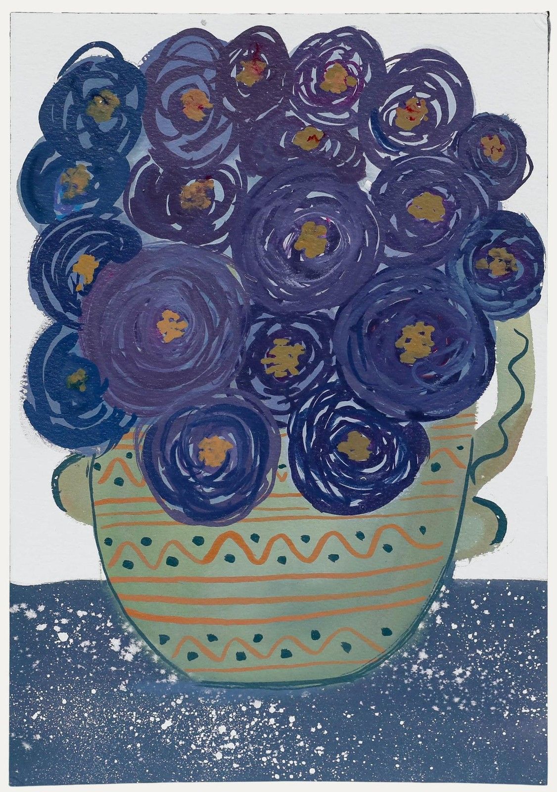 Jemma Jamie 2024 Gouache, Ranunculus