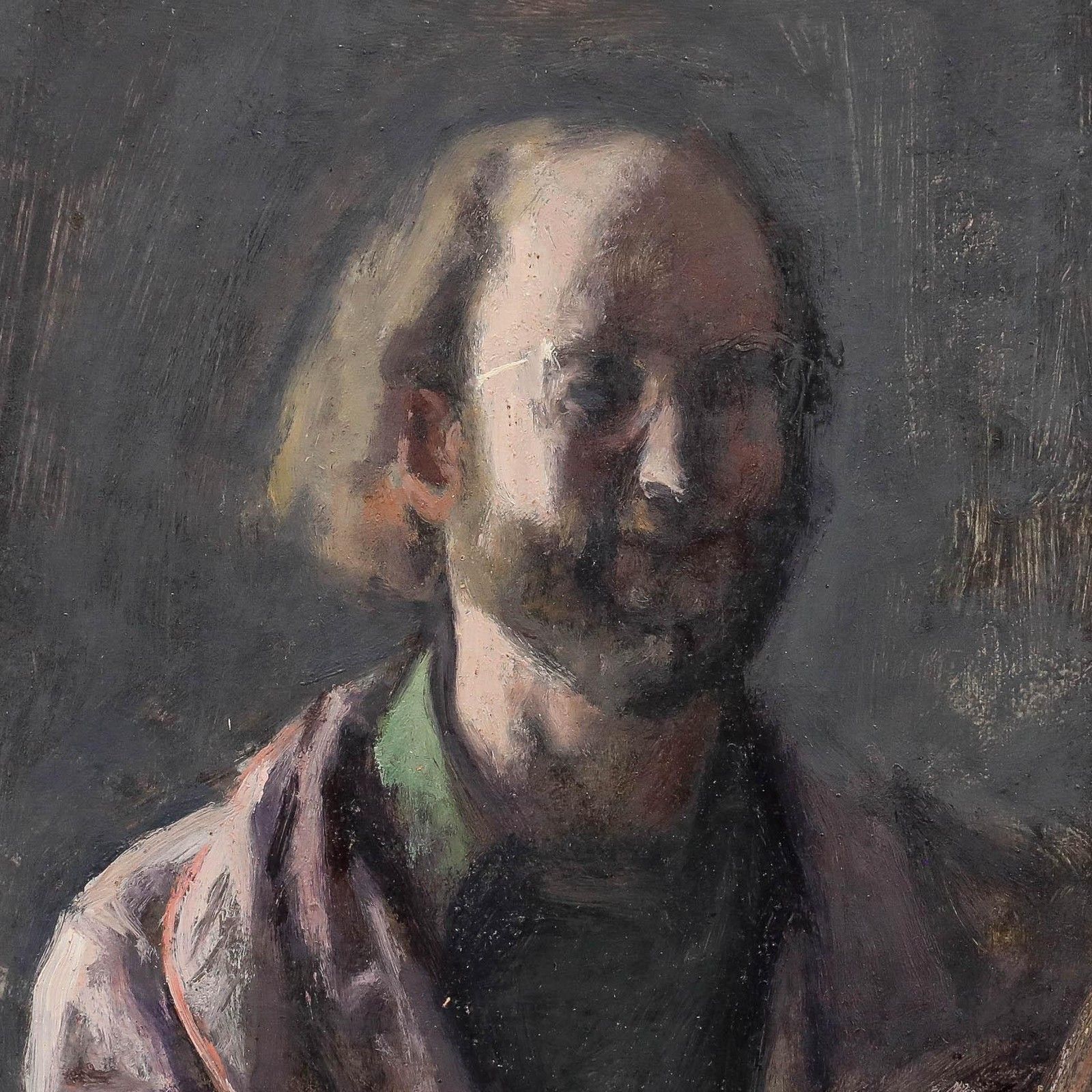 George Weissbort (1928 2013) 20th Century Oil, The Artist At Work photo Art