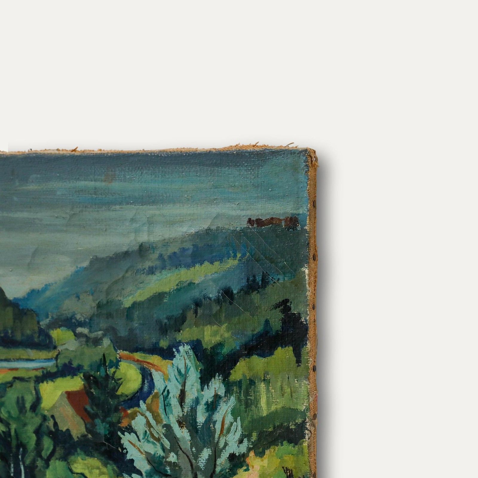 Pierre Neveu (B.1929) 1953 Oil, Countryside In Bloom photo 450.0