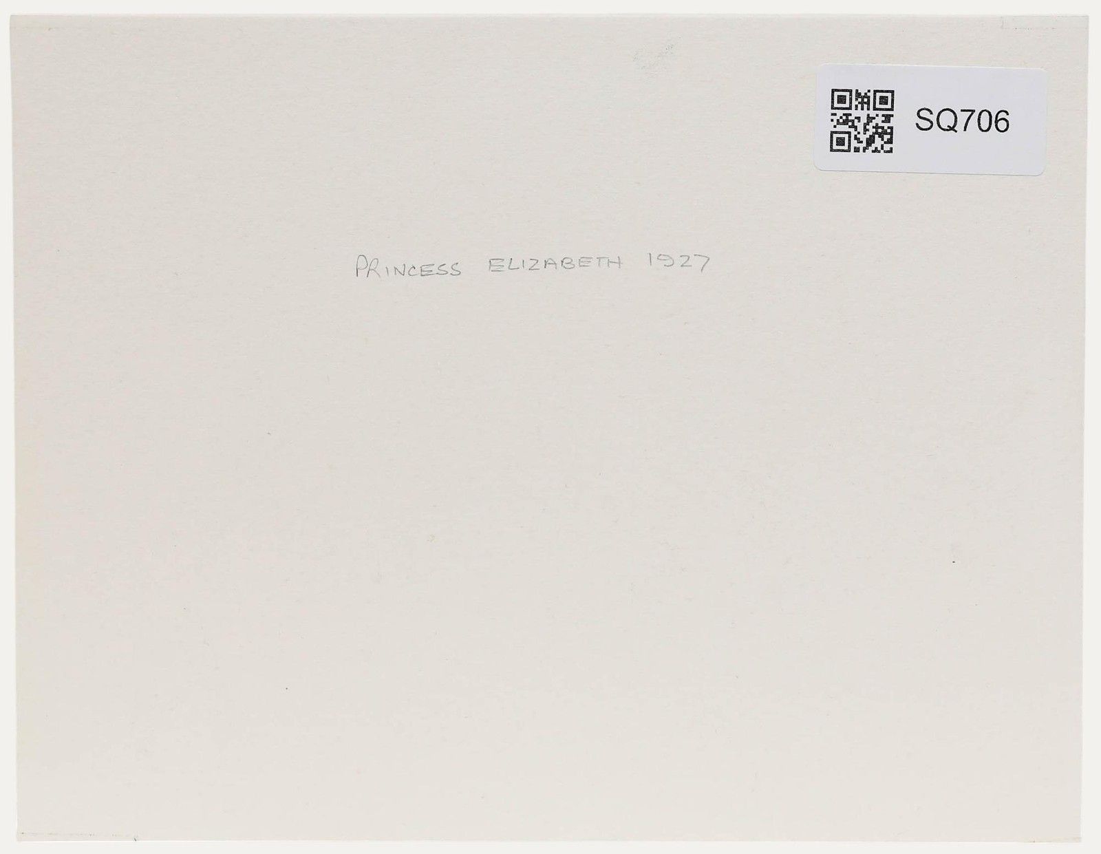 D.J. Lundie 20th Century Watercolour, Princess Elizabeth, 1927 photo for sale