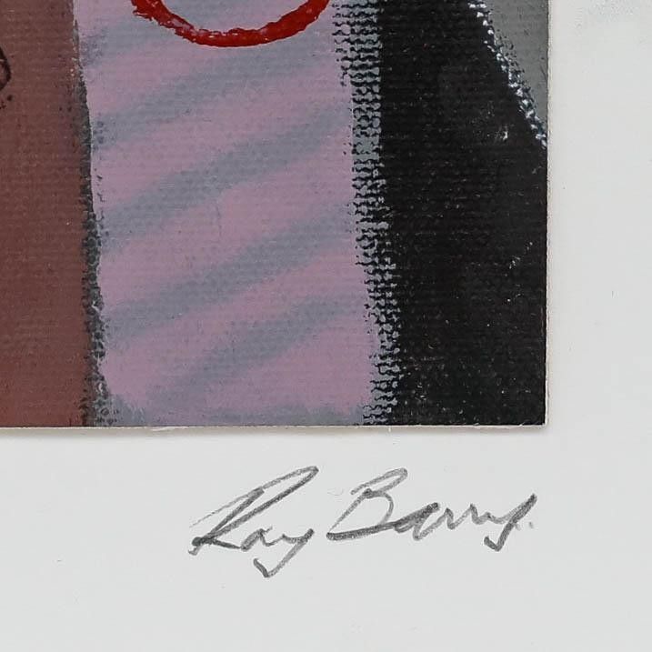 Ray Barry (1931 2022) Contemporary Acrylic, Ascend photo Art
