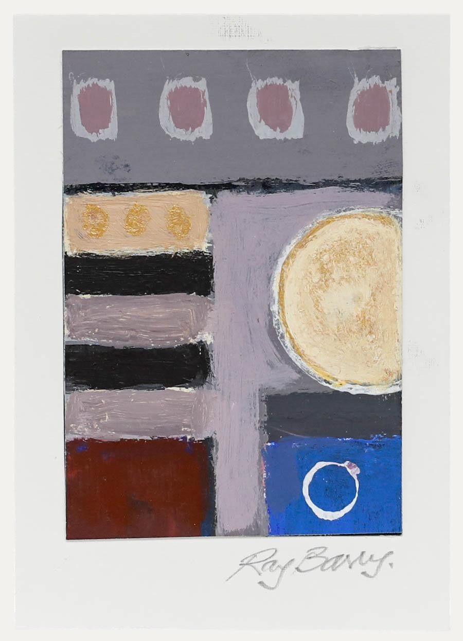 Ray Barry (1931 2022) Contemporary Acrylic, Golden
