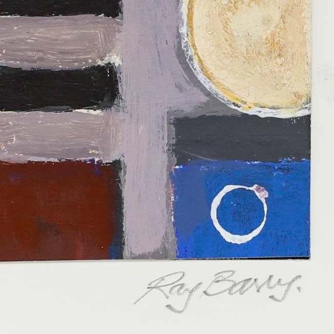 Ray Barry (1931 2022) Contemporary Acrylic, Golden photo for sale