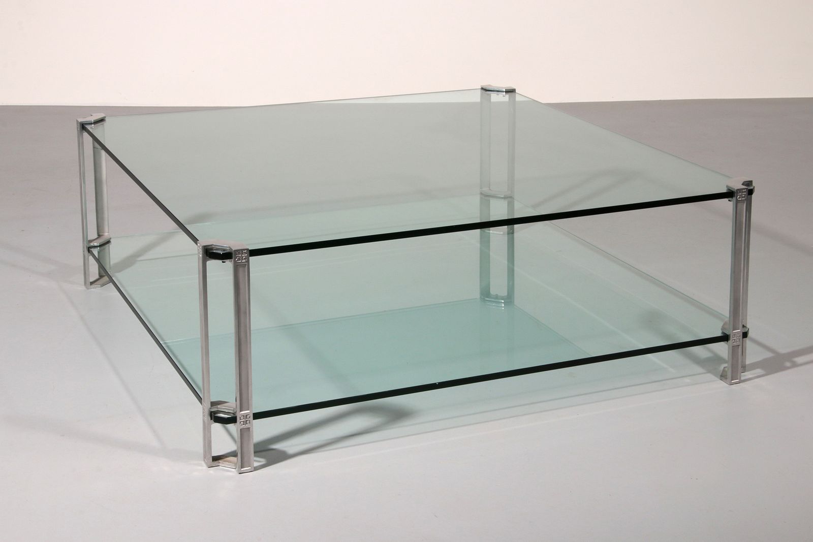 Large Coffee Table By Peter Ghyczy, Model T24 (120x120x45) photo furniture