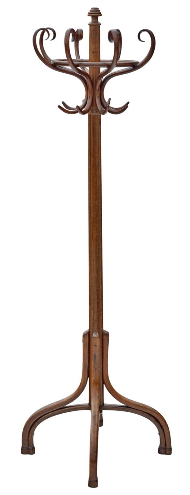 Antique C.1900 Bentwood Hall Hat & Coat Stand – Fine Quality Furniture photo furniture