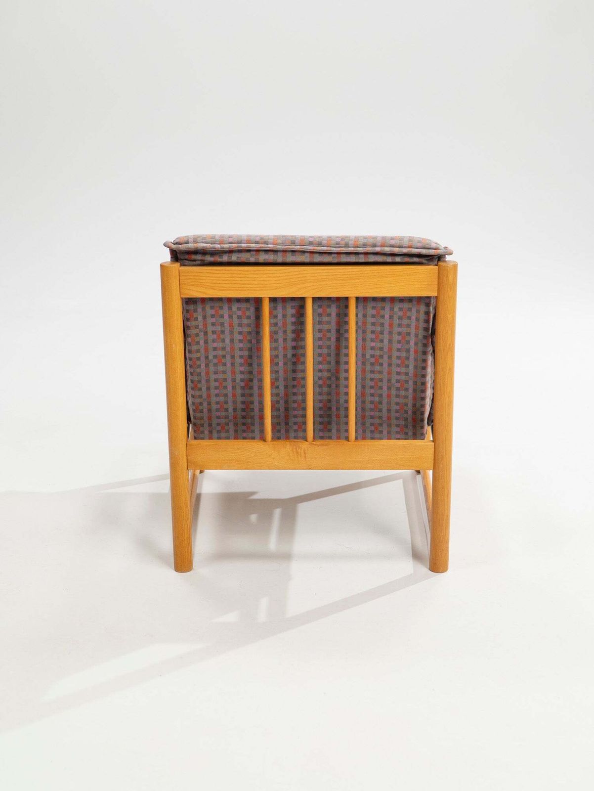 Scandinavian Style Beech Armchair, Italy, 1970s photo 497.0