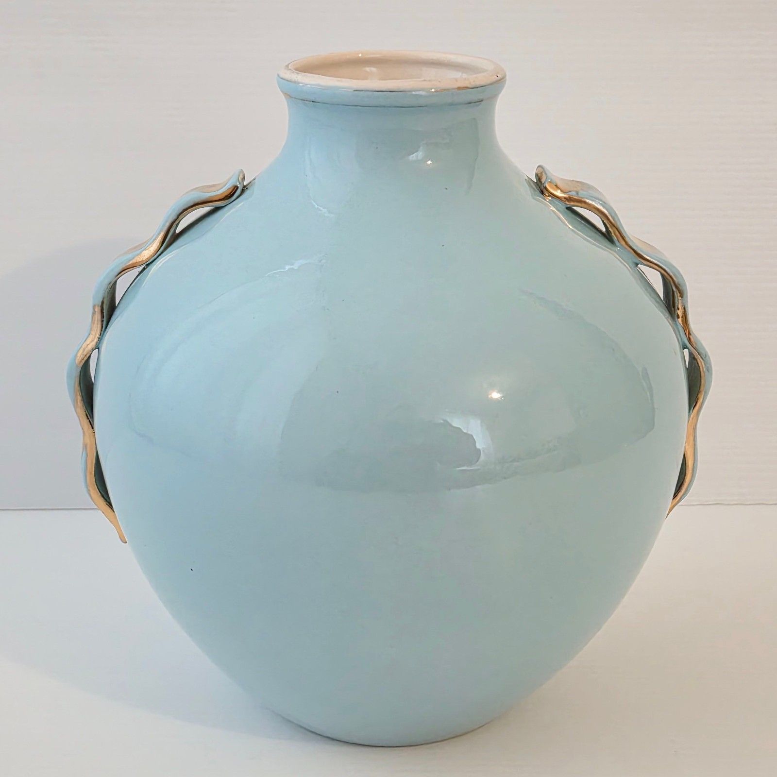 Art Deco Ceramic Vase Boch Freres La Louviere Keramis Raymond Chevalier 1930