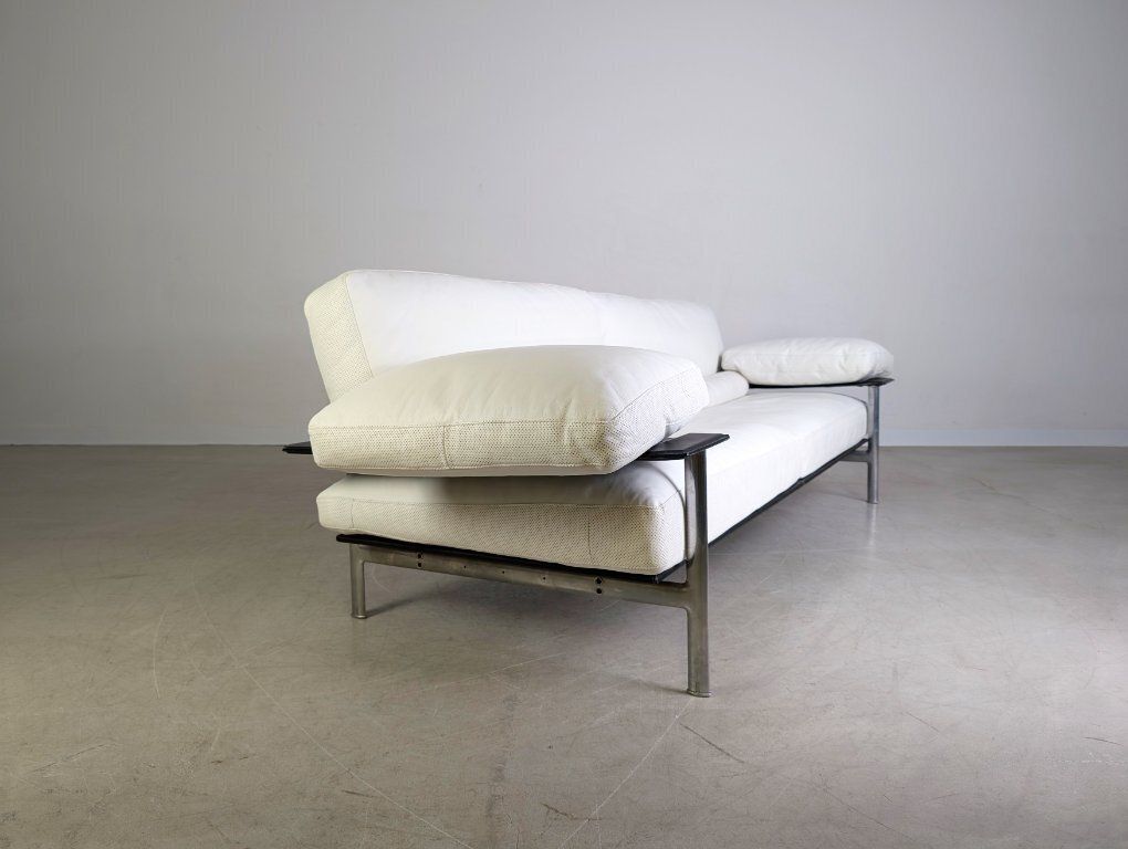 B&B Italia Sofa Diesis Leder Weiß Couch Antonio Citterio Paolo Nava photo Furniture
