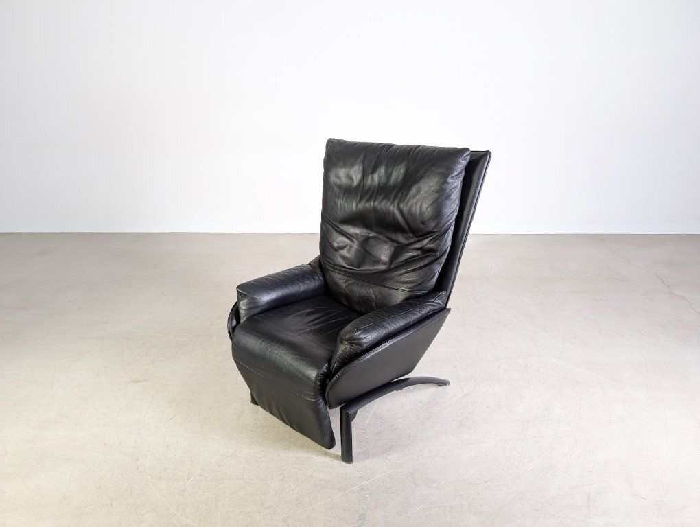 Original Wk Wohnen Armchair Design Armchair Leather Black photo buy