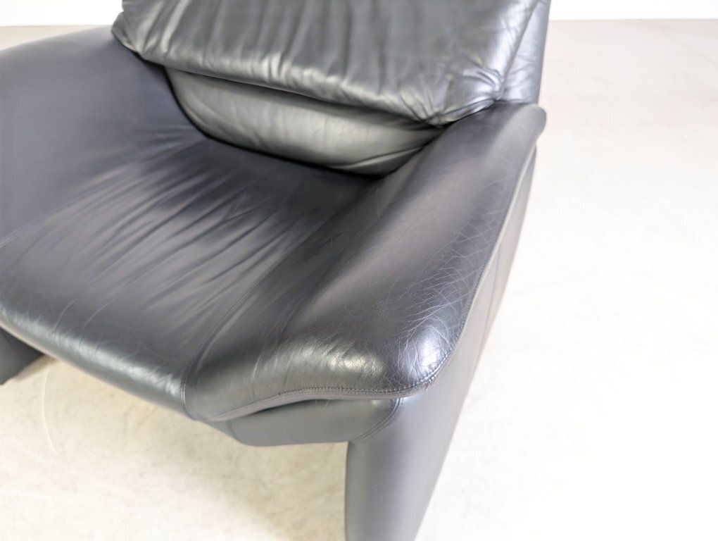 photo furniture Original De Sede Armchair Hans Kaufeld Leather Black Design Armchair