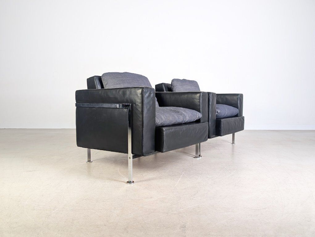 2x Original Hans Kaufeld Armchair Rh 302 Robert Haussmann Bauhaus photo Furniture