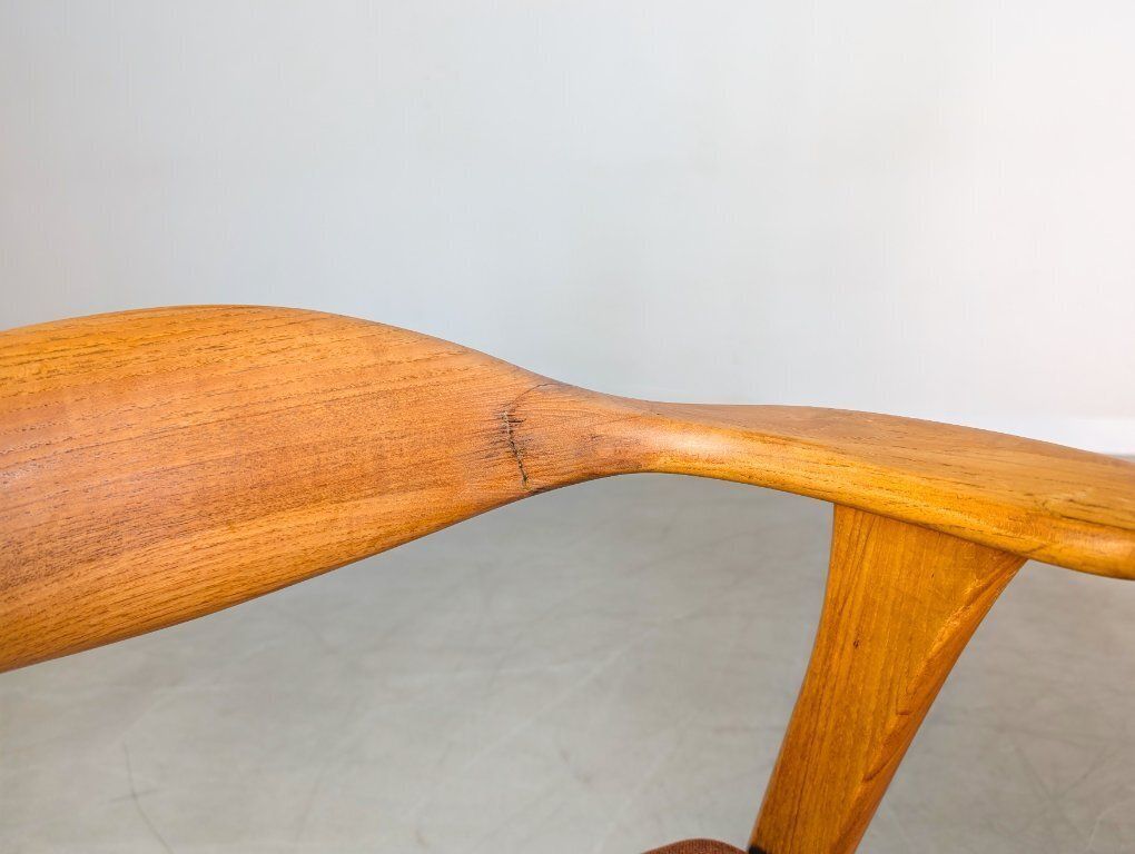 photo furniture Set Of 6 Midcentury Chairs Høng Erik Kirkegaard Model 49b Teak