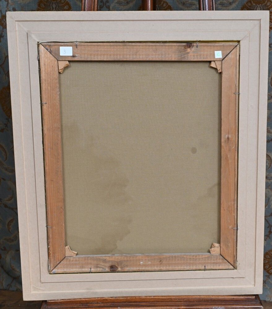 Victorian Oil Painting Flower Arrangement Floral Spray Gilt Frame photo buy
