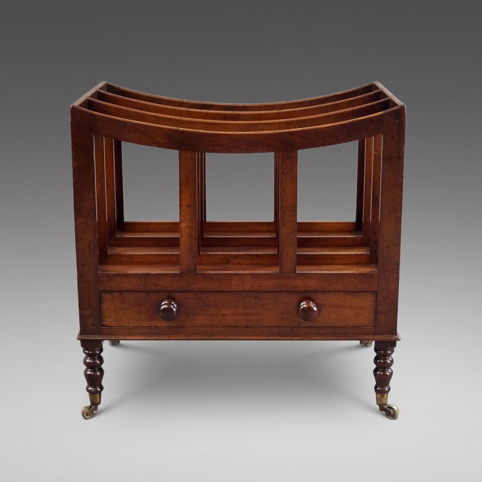 A Large Cuban Mahogany Canterbury