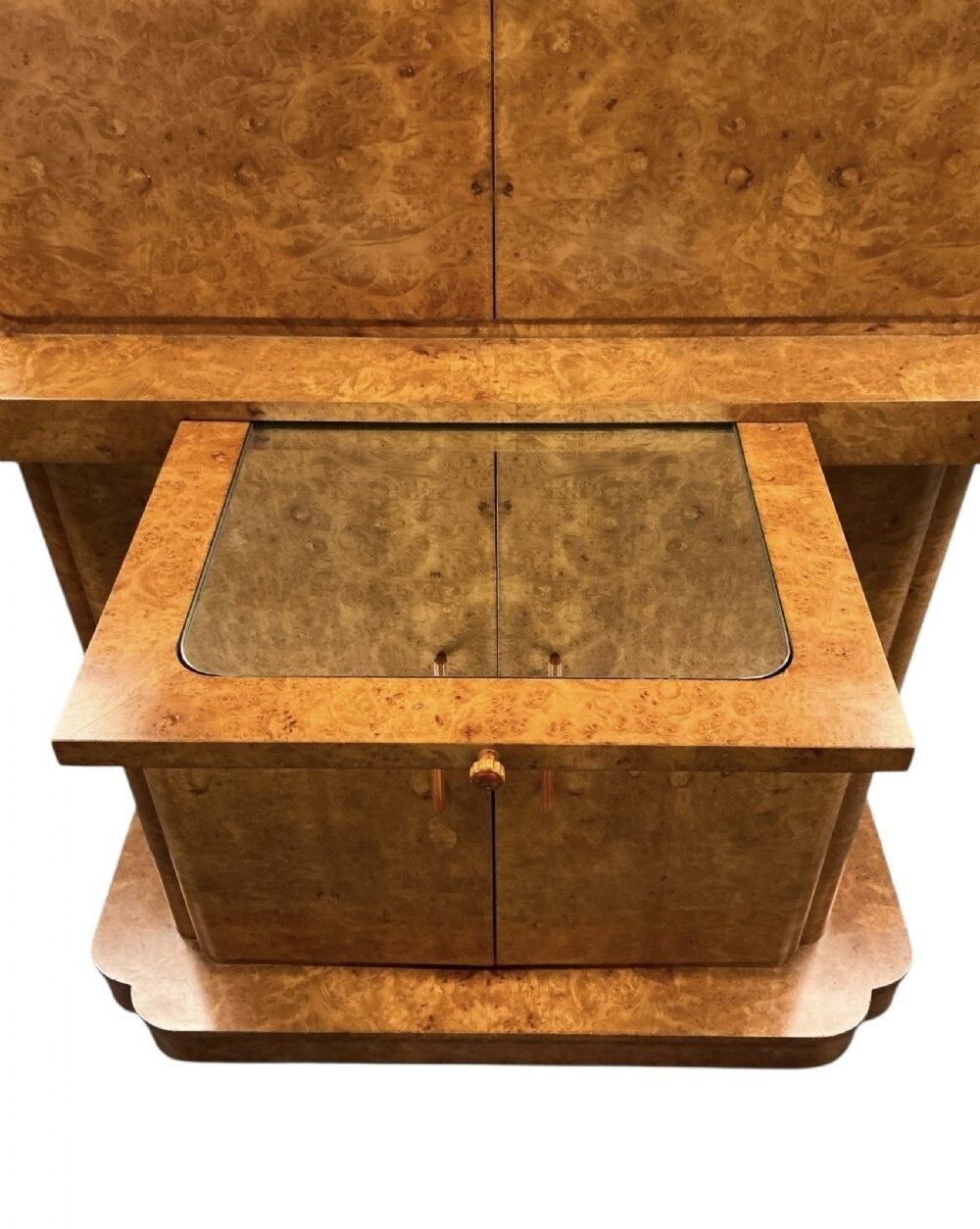 photo vintage Art Deco Cocktail Cabinet By Harry And Lou Epstein.