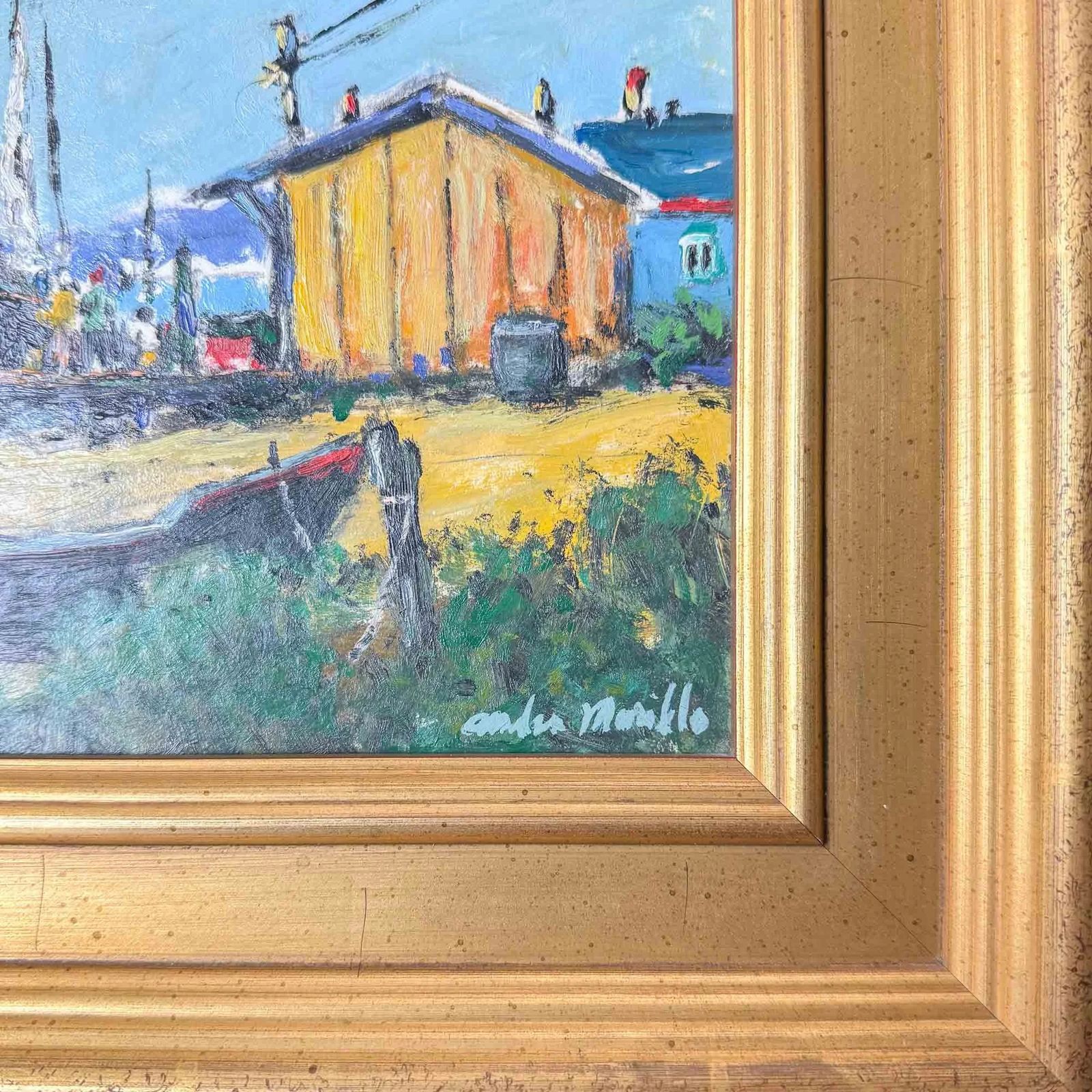 California Landscape Painting By Andres Morillo photo Art