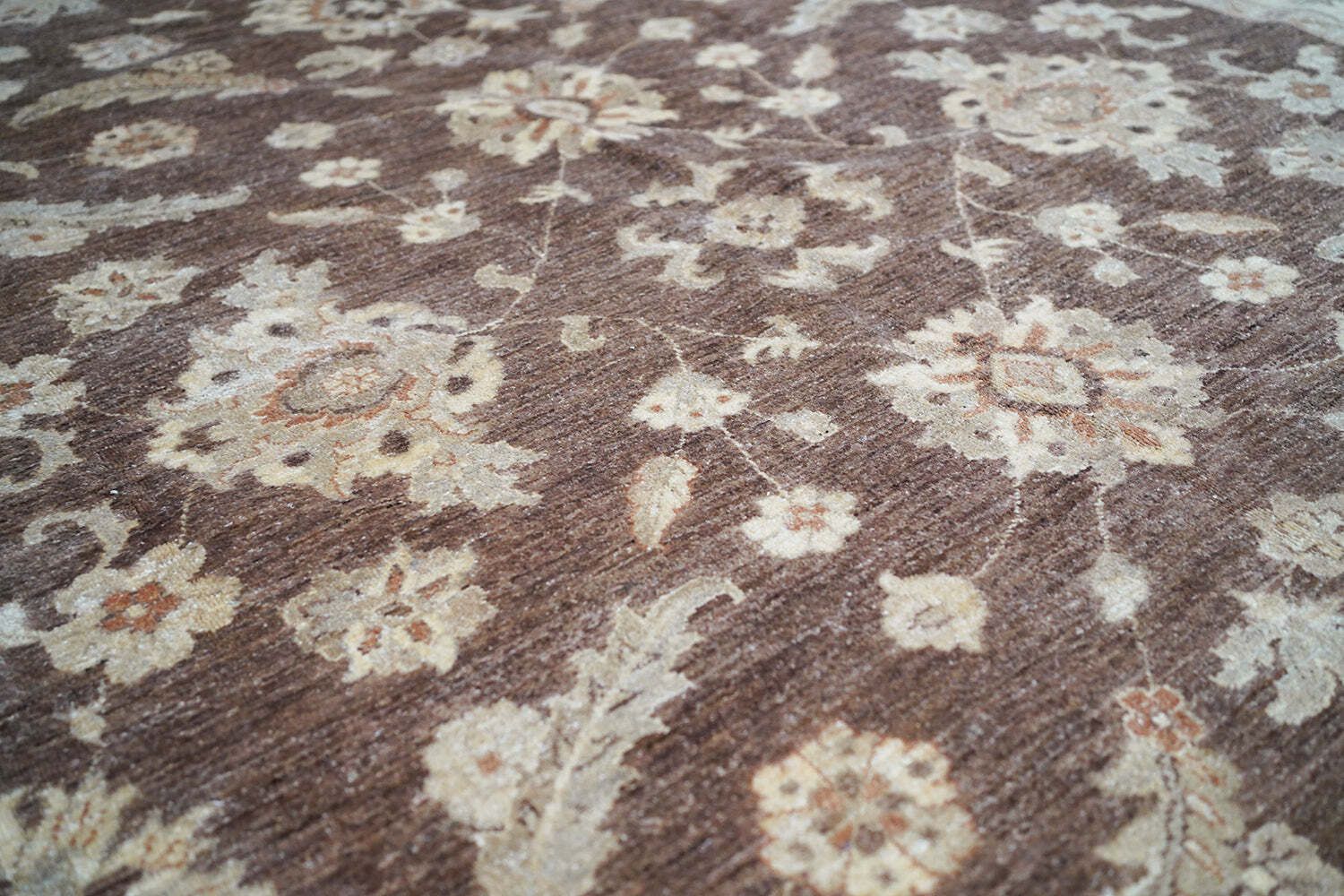 photo vinterior A Large Contemporary Gold Antique Wash Ziegler Carpet C.2010