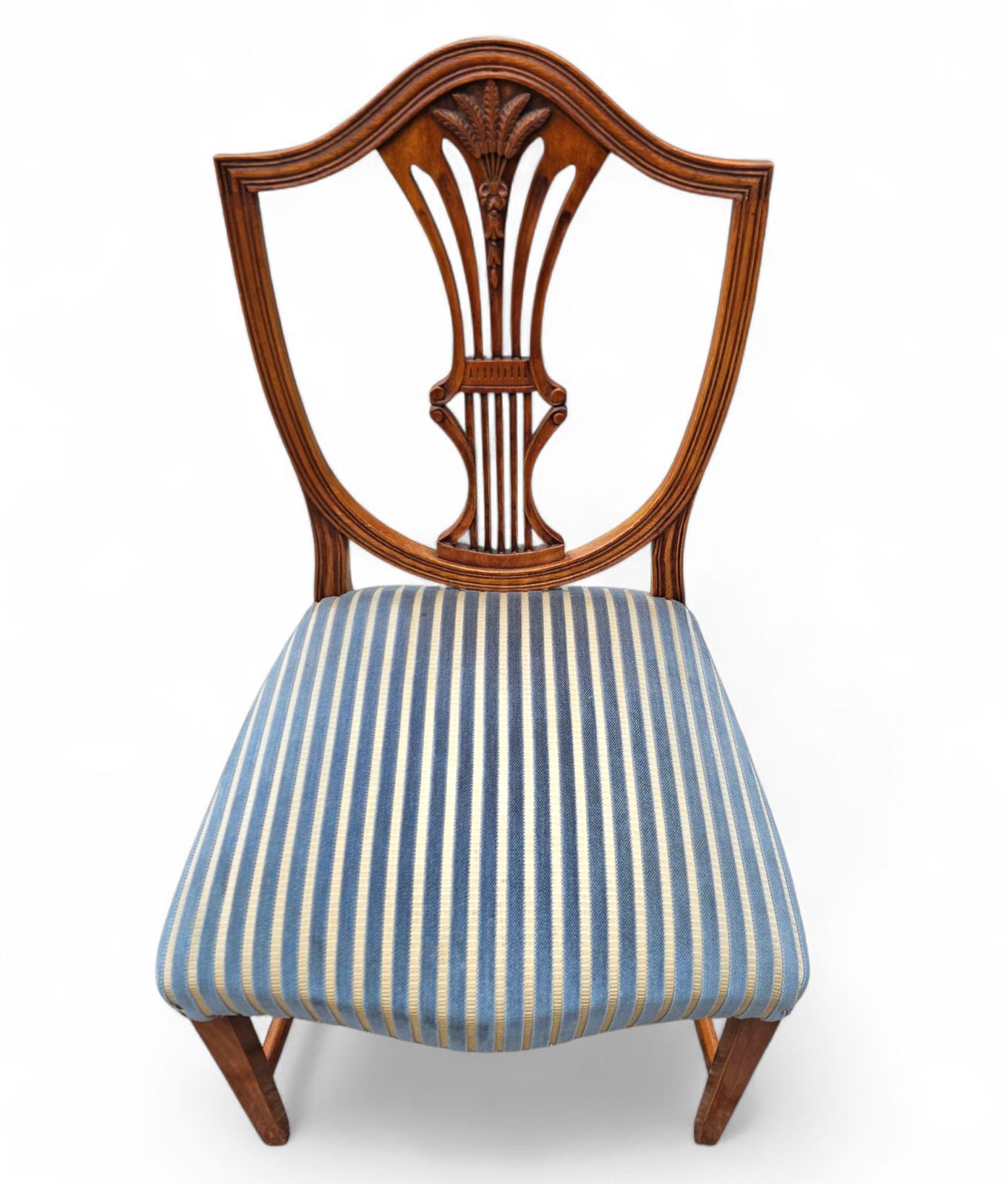 6 X English Mahogany Hepplewhite Chairs / 1920s photo buy