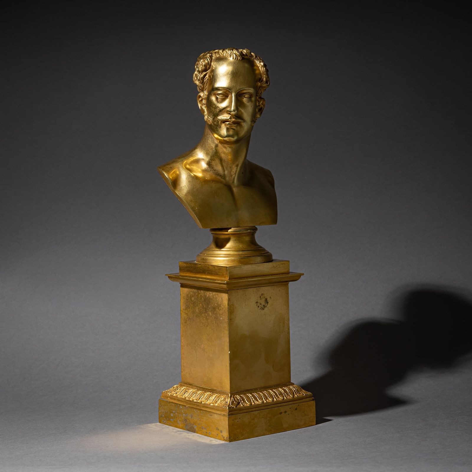 Portretbuste Van Tsaar Nicolaas I (1796–1855), Toegeschreven Aan Fyodor Kowschenkow, Ca. 1830 photo vintage