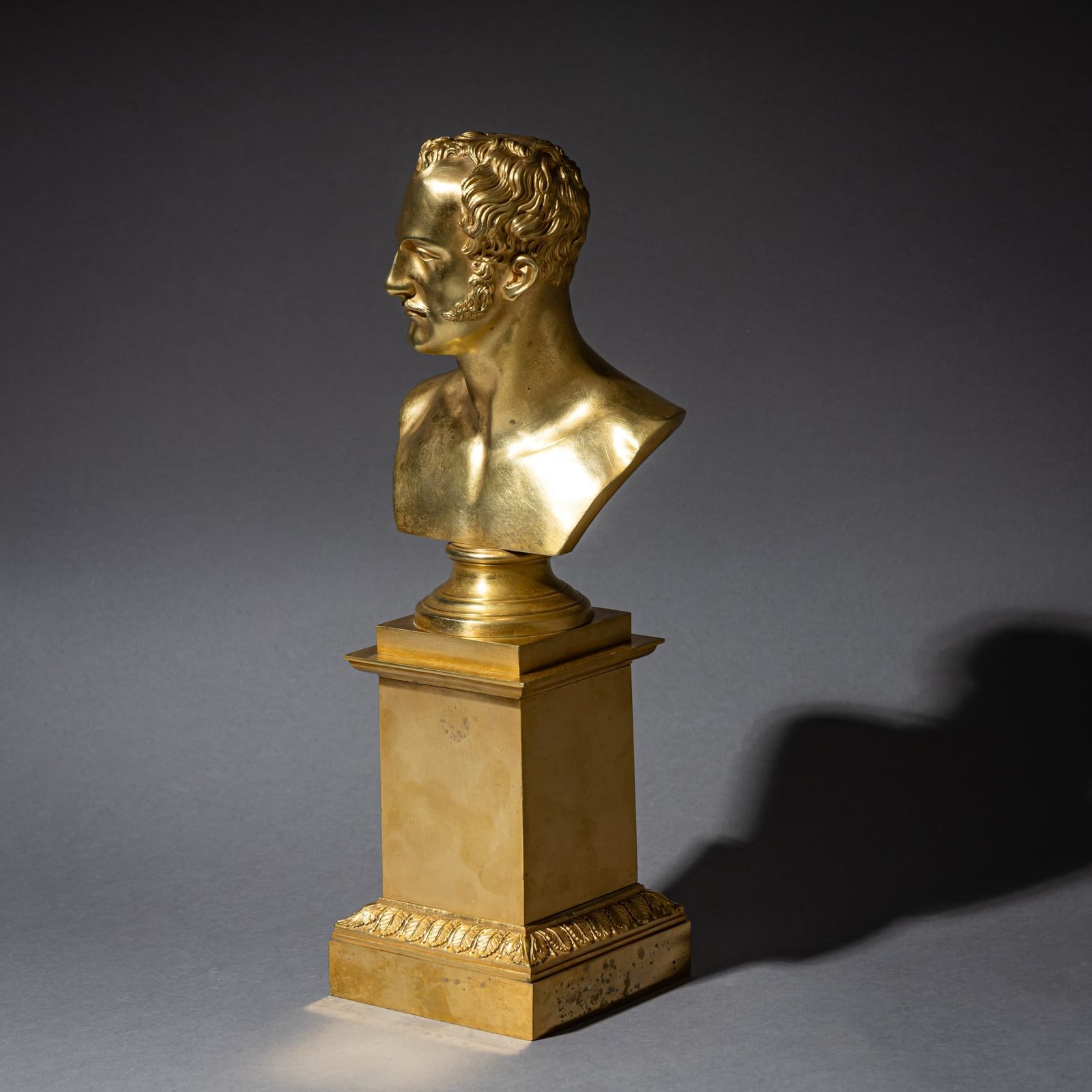 Art Portrait Bust Of Tsar Nicholas I (1796–1855), Attributed To Fyodor Kowschenkow, Circa 1830 photo